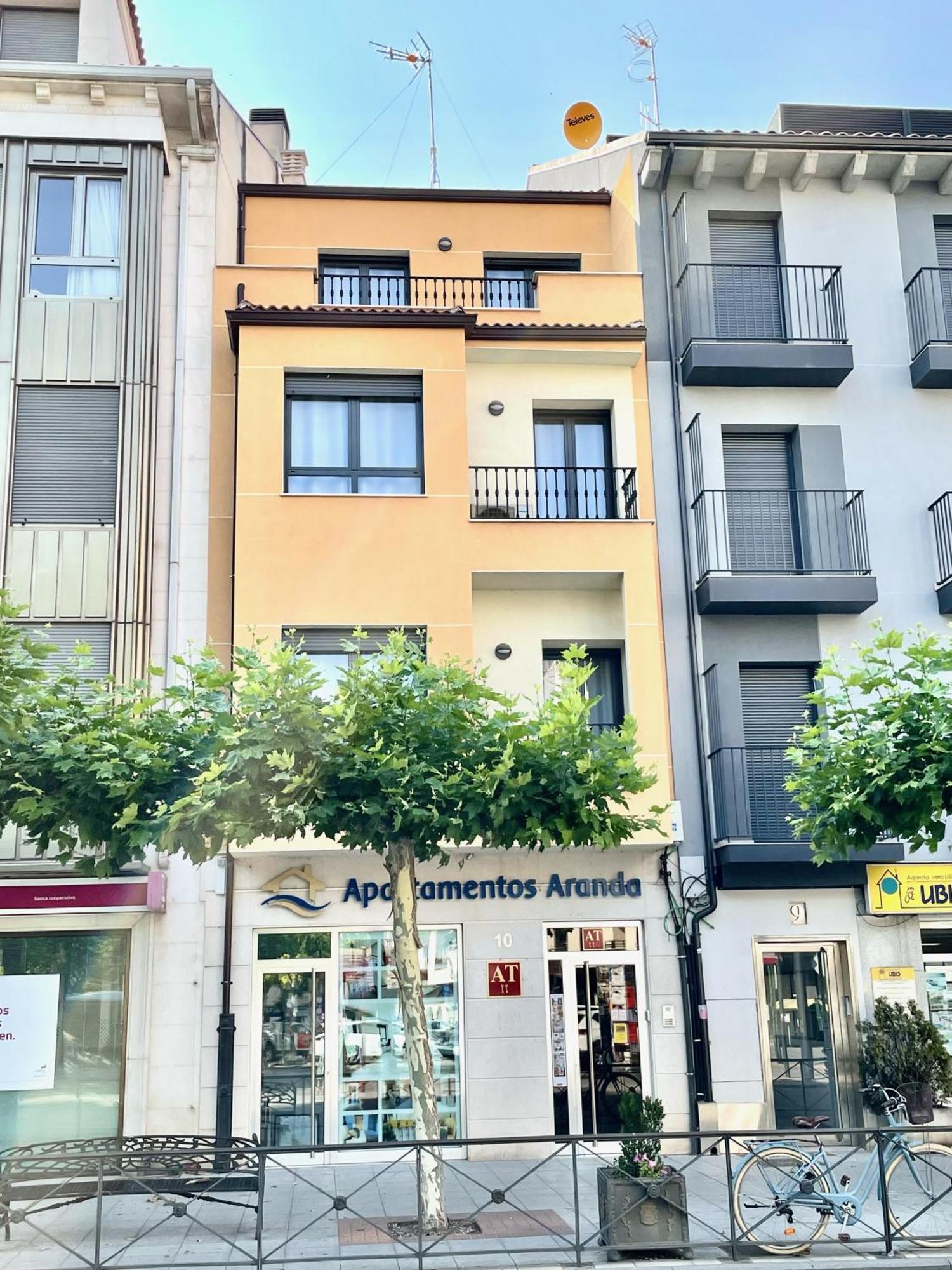 Apartamentos Aranda - Atico Duero アランダ・デ・ドゥエロ エクステリア 写真
